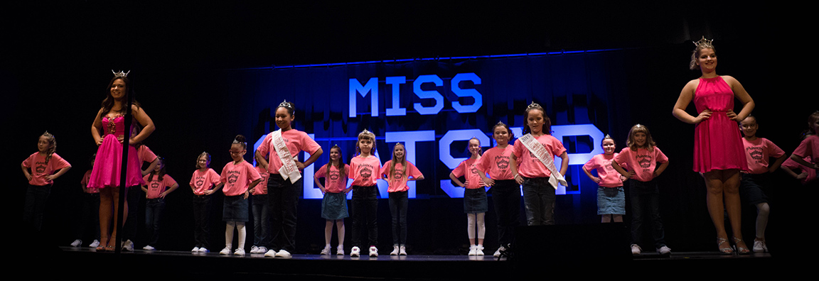 Miss Clatsop County Princesses perform during the 2016 pageant